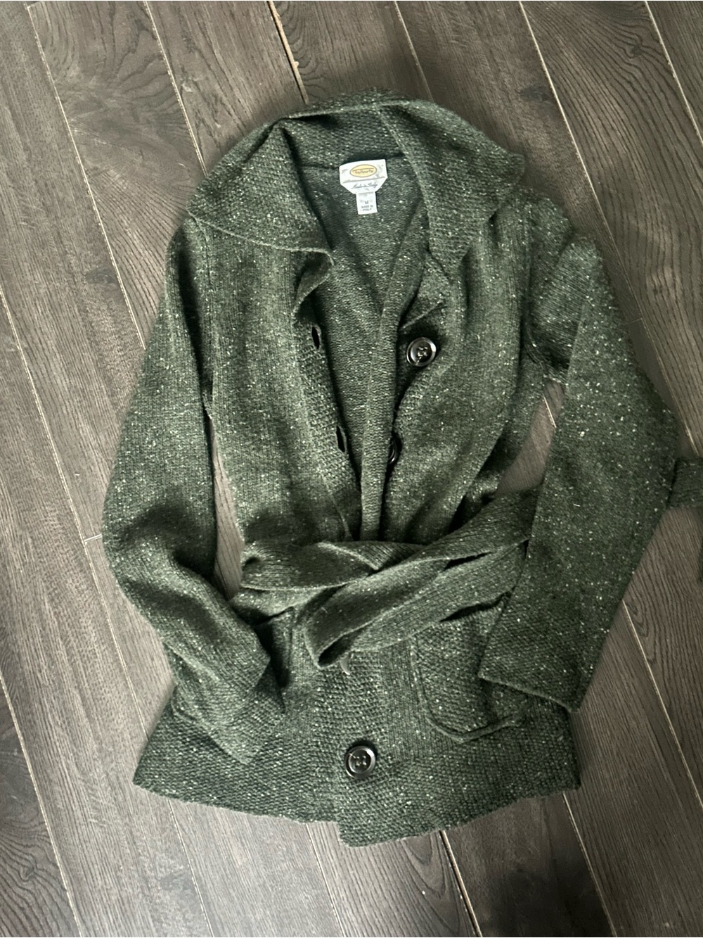 Talbots vintage wool cardigan M